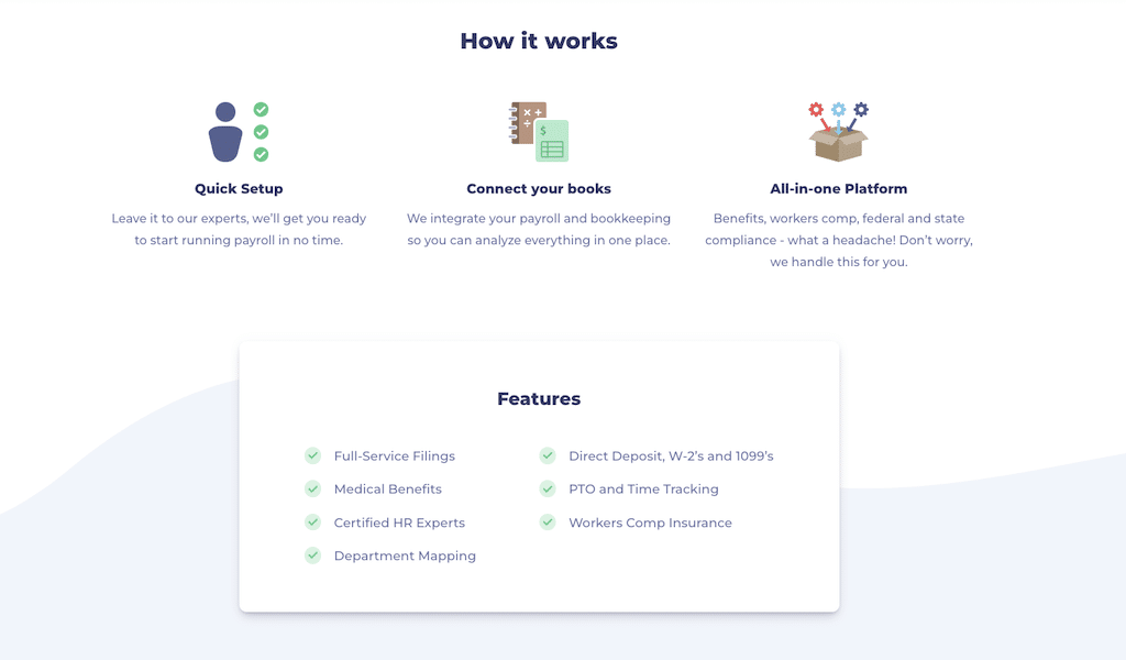 Bookkeeper360 payroll processing