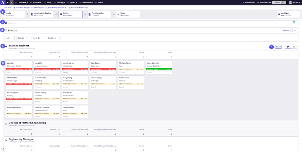 Ashby applicant tracking