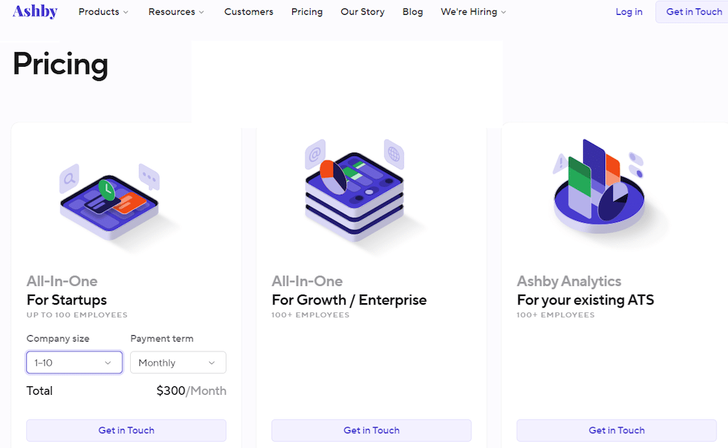 Ashby pricing