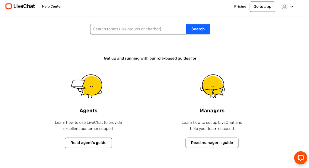 LiveChat customer support