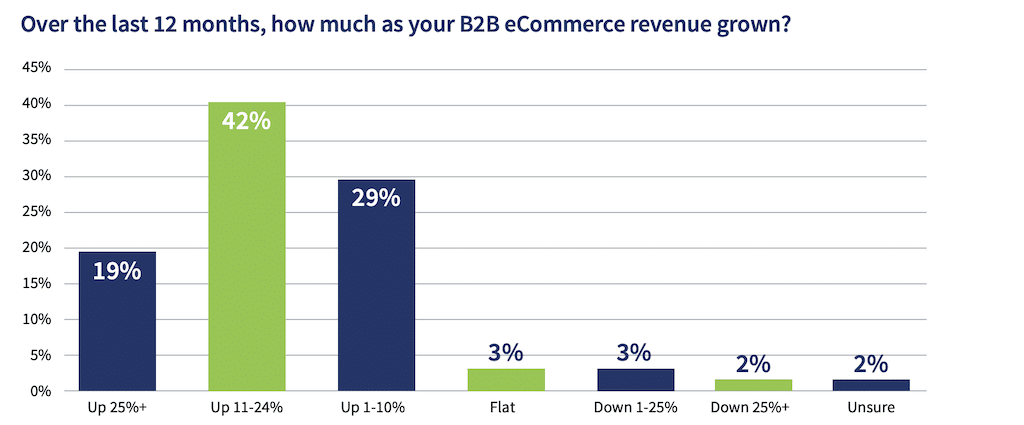 B2B ecommerce revenue growth