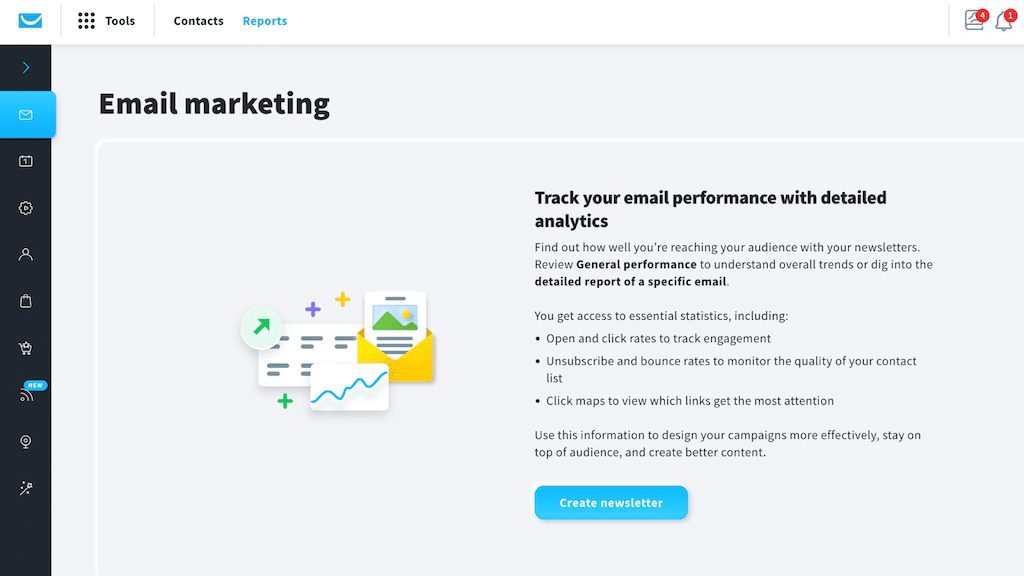 GetReponse analytics